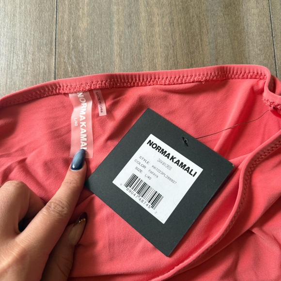 NWT Norma Kamali Diana mini dress pink size large - Picture 5 of 7